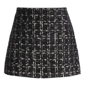 Alice + Olivia | Elana tweed mini skirt
